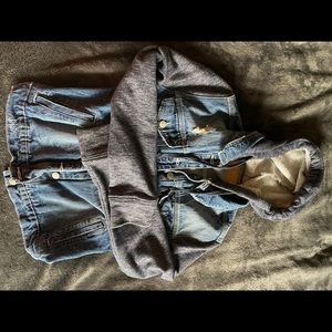 Rue21 Hooded Jean Jacket